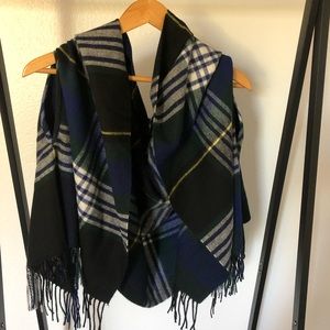 J. Crew Cape Scarf in Plaid